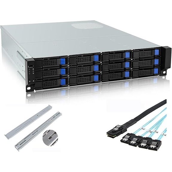 12 bay 2u rack chassis