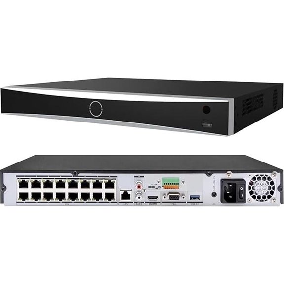 DS-7616NXI-K2/16P 16CH 4K PoE NVR with Human/Vehicle Detection