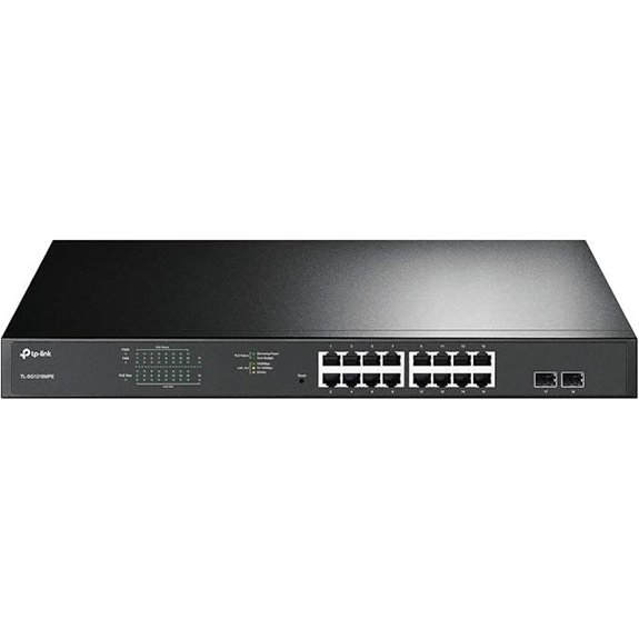 TP-Link 16-Port Gigabit Managed Switch with PoE