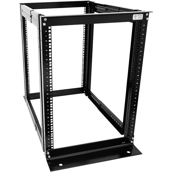 Raising Electronics 19-Inch 15U Server Rack Frame
