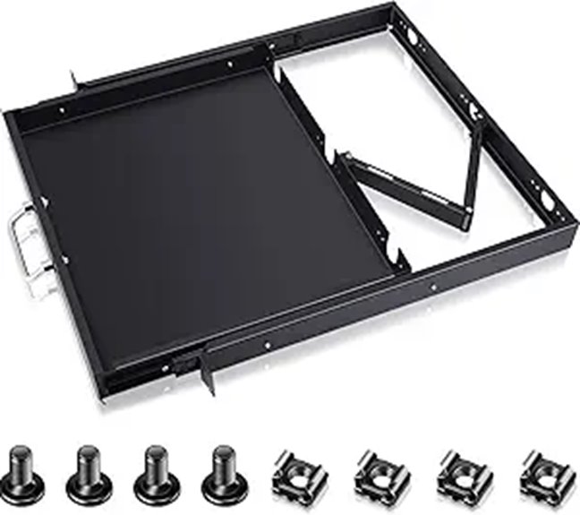 Sliding Keyboard Tray for 19-Inch Server Racks