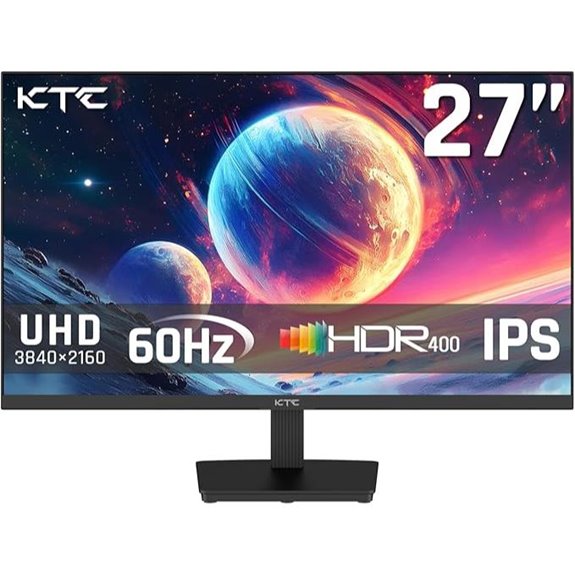 KTC 27 4K UHD IPS Monitor with HDR & FreeSync