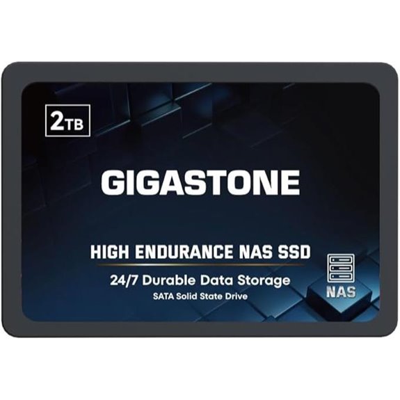 Gigastone 2TB NAS SSD Drive for Data Storage