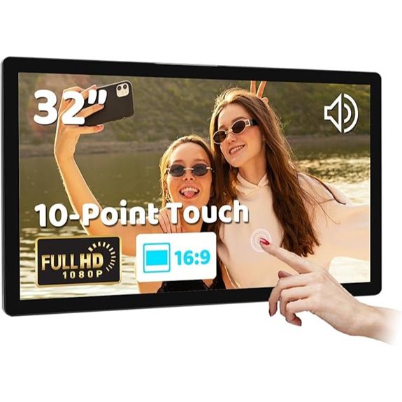 32 inch android touchscreen monitor