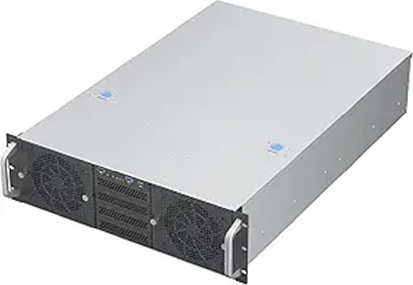 Rosewill 3U Rackmount Server Chassis with Fans and USB-C