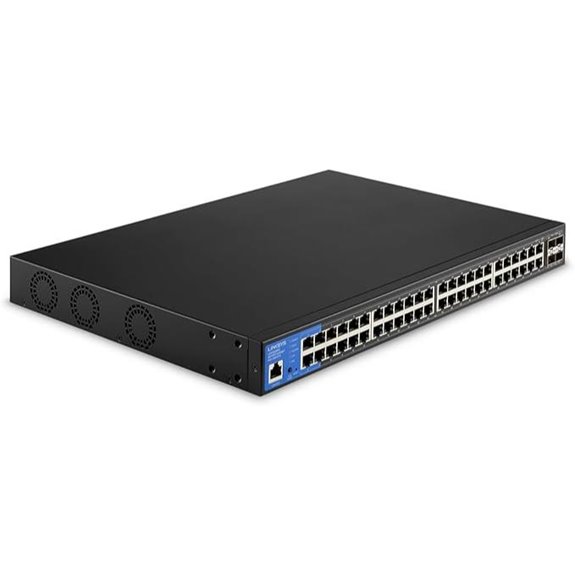 Linksys 48-Port Gigabit PoE+ Switch with 10G Uplink