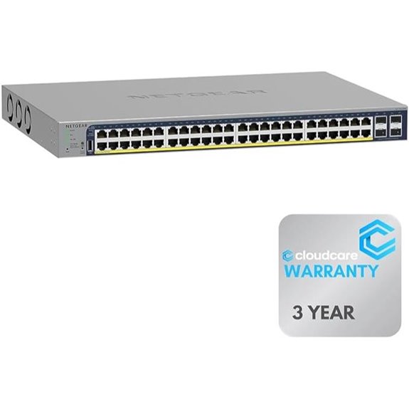 NETGEAR 48-Port PoE+ Smart Switch with Warranty