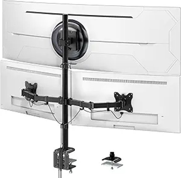 PUTORSEN Triple Monitor Mount for 49 Ultrawide Monitors