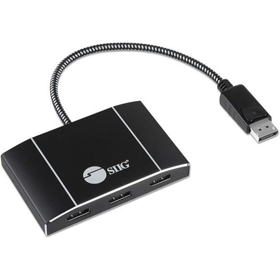 SIIG Triple 4K DisplayPort MST Hub Splitter
