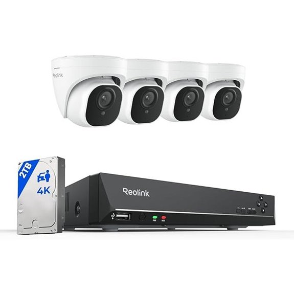 REOLINK 4K Security Camera System with NVR