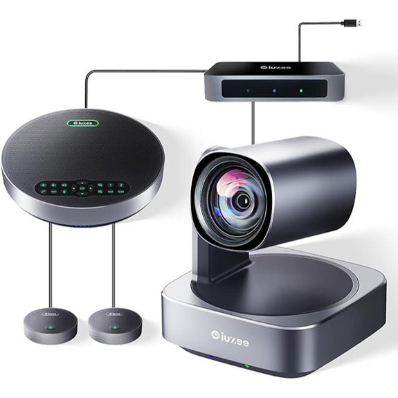 All-in-One 4K PTZ Conference Camera with Microphones