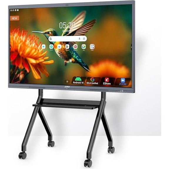 JAV 75 4K Smart Interactive Whiteboard with Camera