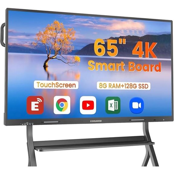 65 4K Touchscreen Interactive Whiteboard Display
