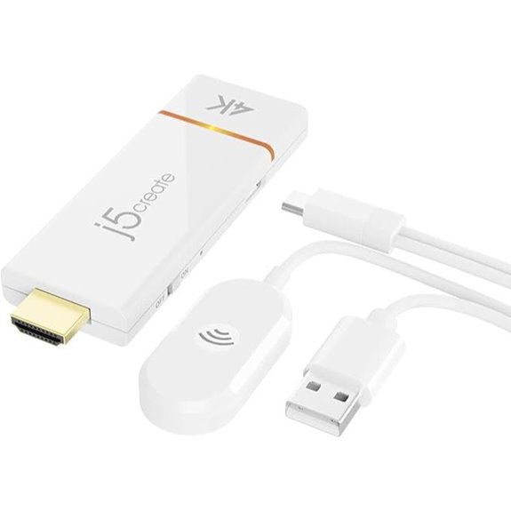 j5create 4K Wireless ScreenCast Adapter for Windows & macOS