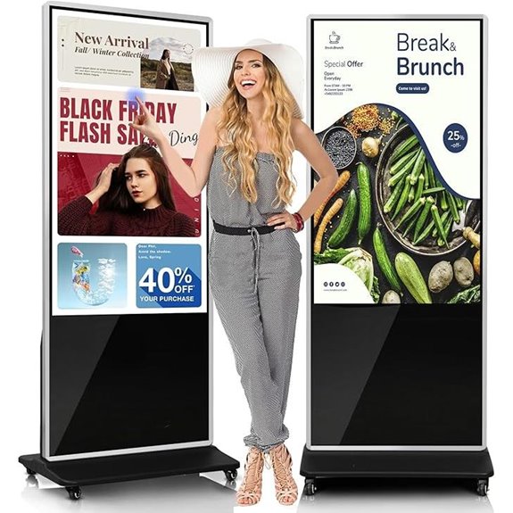 55 4K Touchscreen Digital Signage Display