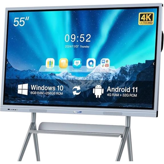 Smart Board Collaboration Hub 55 4K Touchscreen