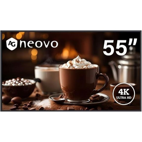 AG Neovo 55 4K UHD Commercial Digital Signage Display
