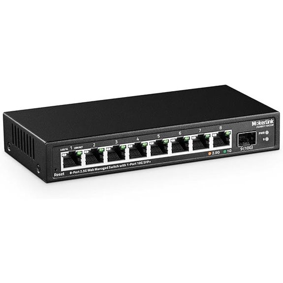 8 port 2 5g managed switch