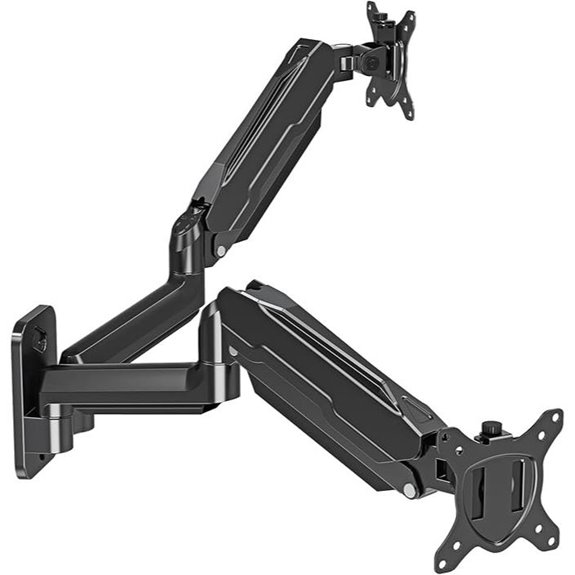 Dual Monitor Wall Mount for 13-32 Inch Screens