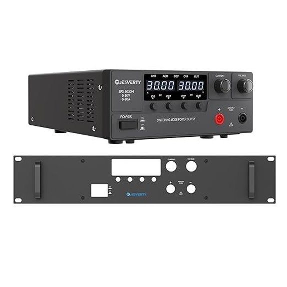 DC Power Supply Variable 0-30V 0-30A 900W+19inch Rack Mount Adapter