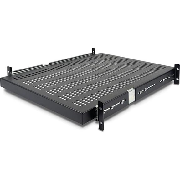 StarTech 2U Adjustable Vented Server Rack Shelf