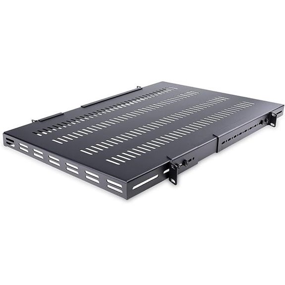 StarTech 1U Adjustable Ventilated Server Rack Shelf