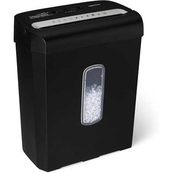 Amazon Basics Micro Cut Paper Shredder 6-Sheet Capacity