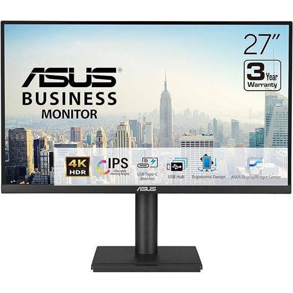 ASUS 27” 4K Business Monitor with USB-C