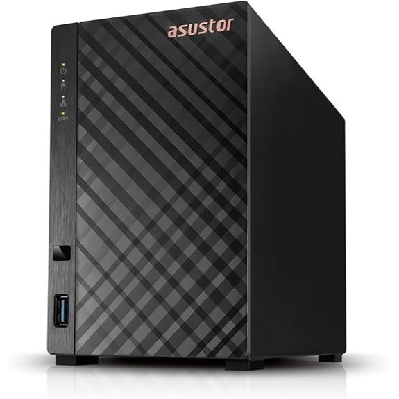 Asustor Drivestor 2 Lite NAS 2-Bay 1GB RAM