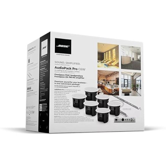 Bose AudioPack Pro C6 Ceiling Loudspeaker Pack