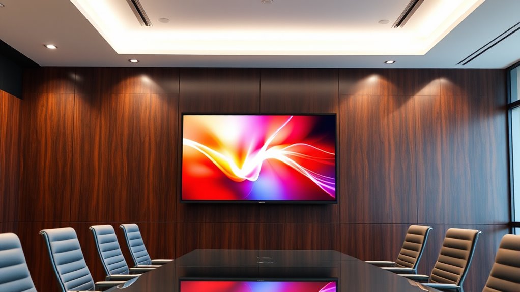 choosing optimal meeting room display