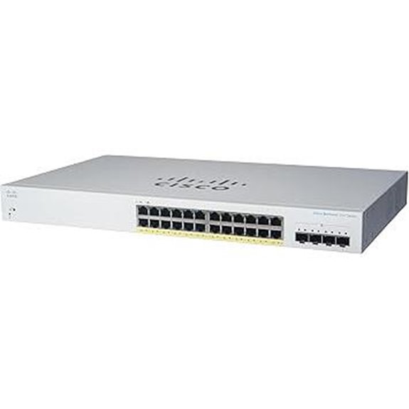 CISCO CBS220-24P-4G Smart Switch with PoE