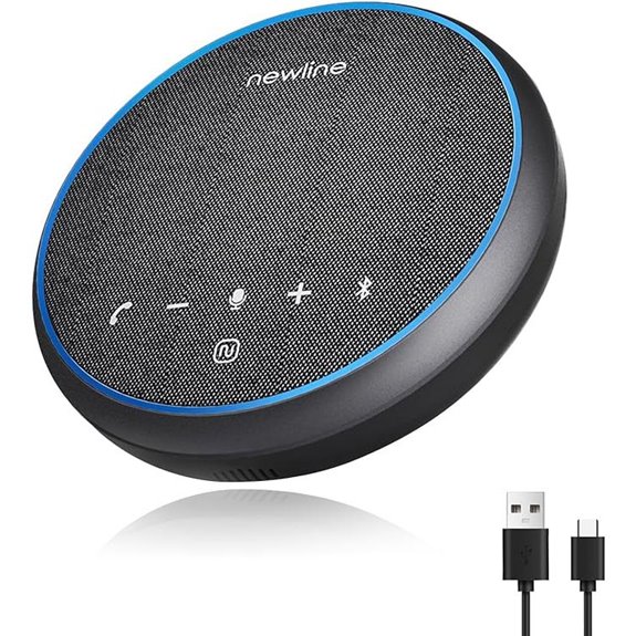 Conference Speaker & Microphone with Noise Reduction