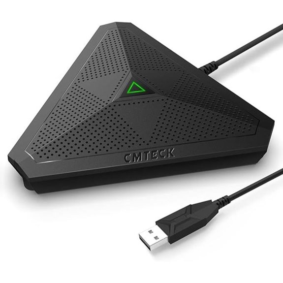 CMTECK Conference USB Microphone with Mute Button
