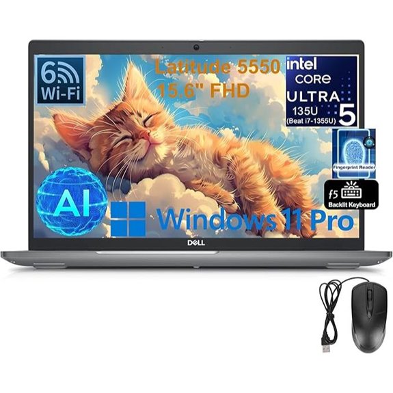 Dell Latitude 15.6 FHD Business Laptop 16GB 1TB SSD