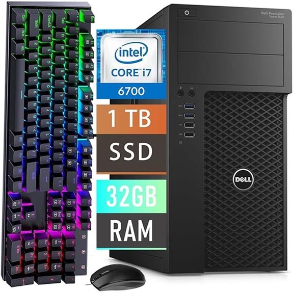 Dell Precision 3620 Desktop PC with i7 32GB 1TB SSD