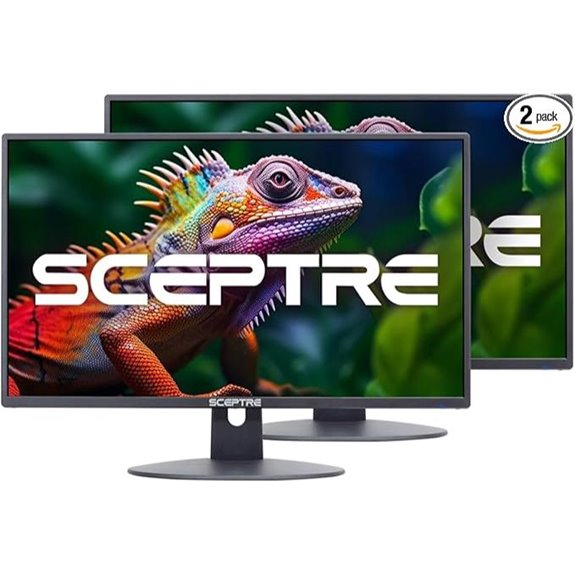 2-Pack 27-Inch FHD 100Hz Computer Monitors