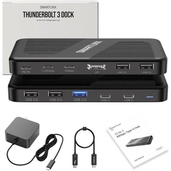Thunderbolt 4 Dual Monitor USB-C Docking Station