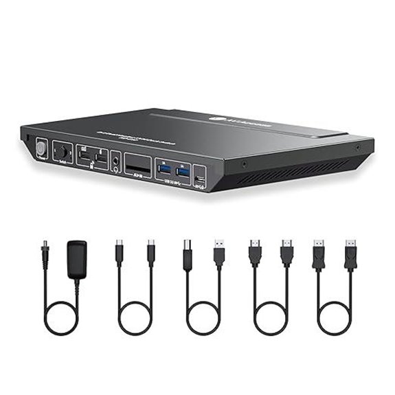 AV Access 2-Port KVM Docking Station with 4K Support
