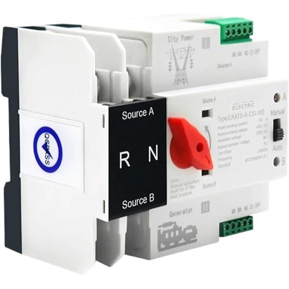 Dual Power Automatic Transfer Switch 2P 100A AC