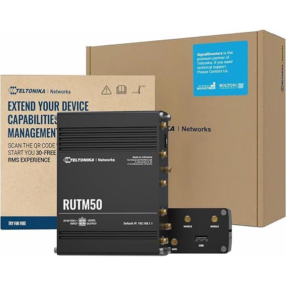 Teltonika RUTM50 5G Dual SIM WiFi Router
