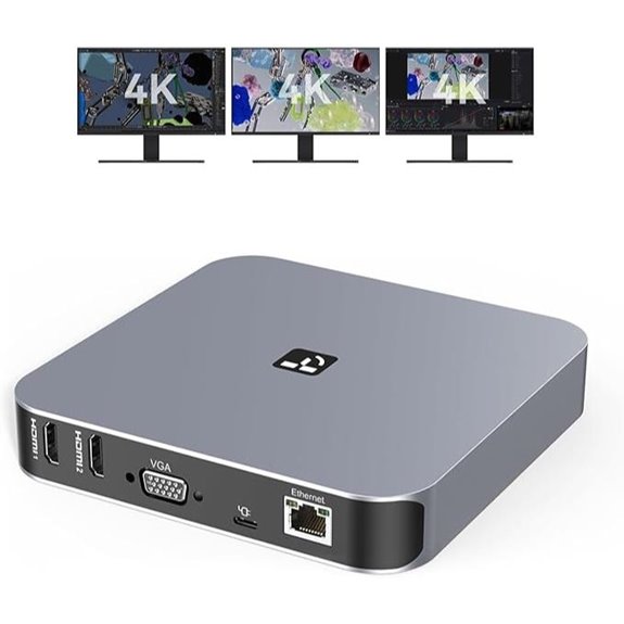 USB-C Dual Monitor Dock for MacBook & PC