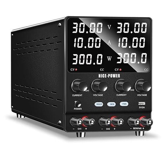 NICE-POWER Dual DC Power Supply with USB