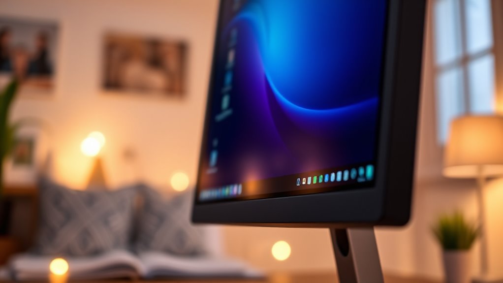 eye friendly monitor features