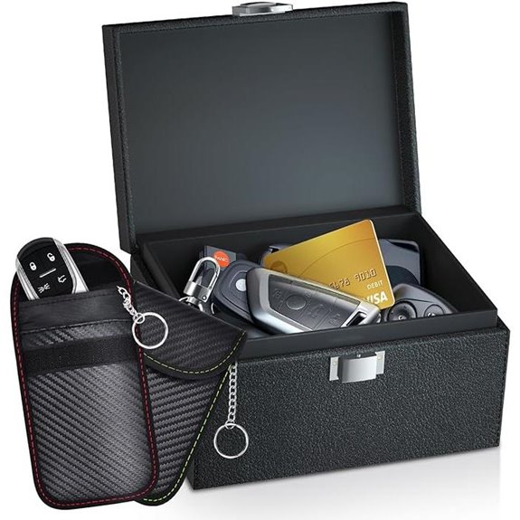 Faraday Key Fob Protector with 2 Bags (Small)