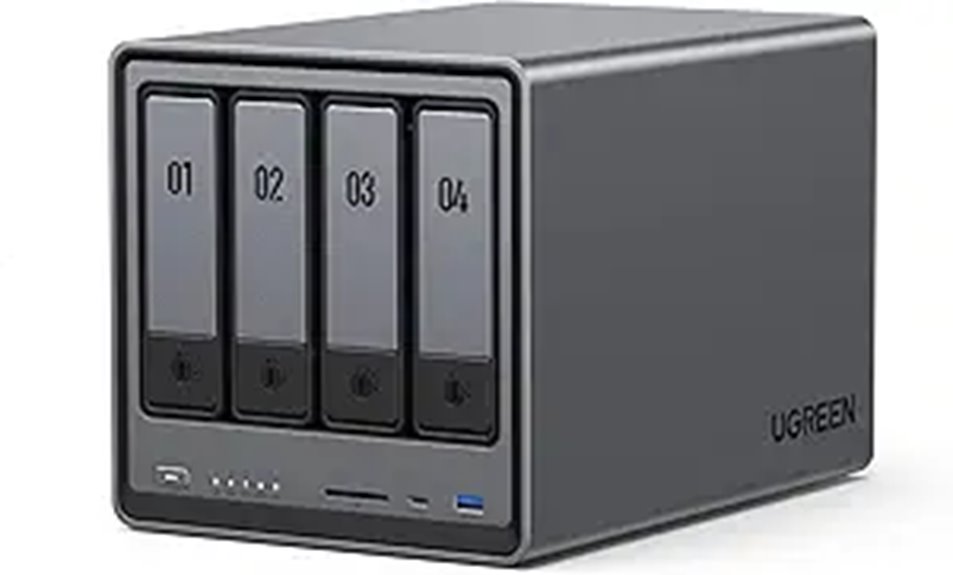UGREEN 4-Bay NAS with Quad-Core CPU and HDMI