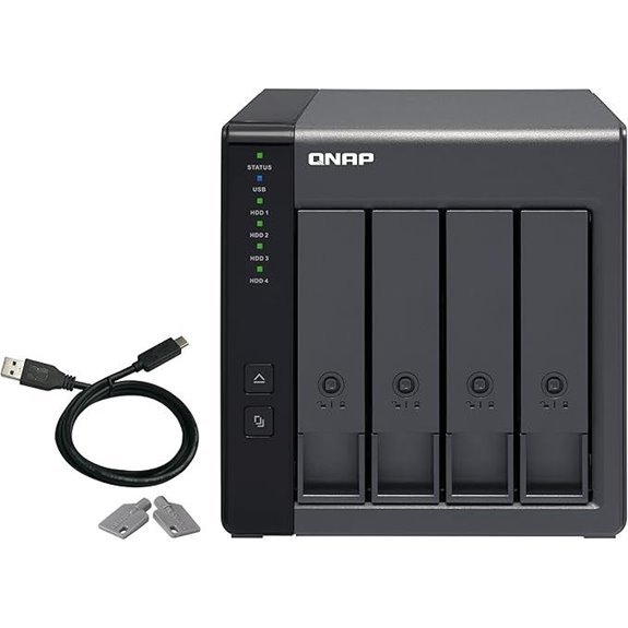 QNAP TR-004 4-Bay USB-C DAS with RAID