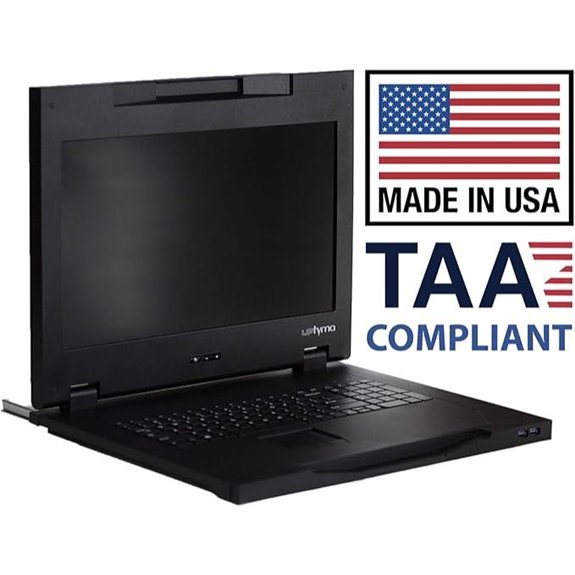 Uptyma 17.3 Full HD KVM Rackmount Console