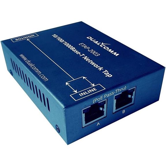 Dualcomm10/100/1000Base-T Gigabit Ethernet Network TAP [ETAP-2003]