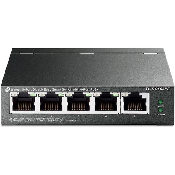 TP-Link 5-Port Gigabit PoE Switch with QoS